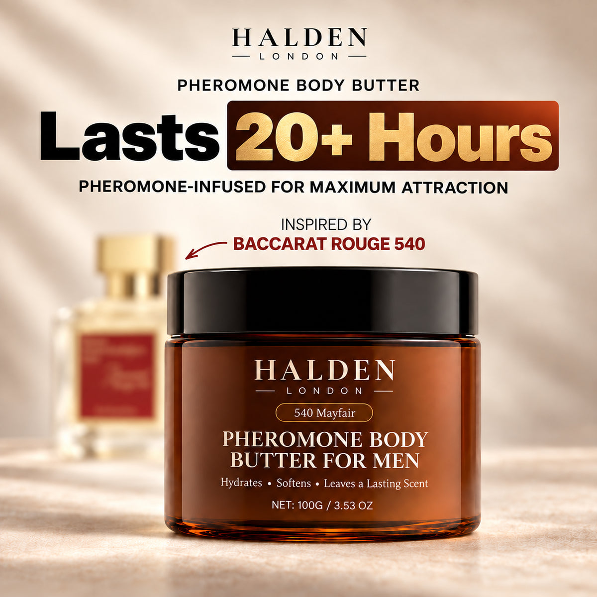 HALDEN LONDON perfumed body butter